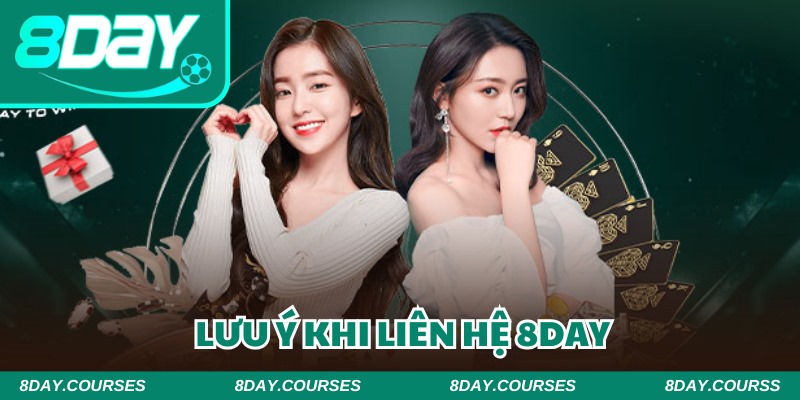 Cập nhật những lưu ý cơ bản để được hỗ trợ tốt nhất tại 8DAY
